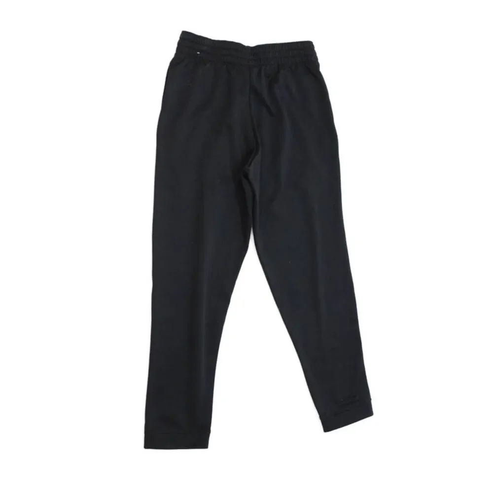 Nike Boys Solid Stretch Waist Tapered Sweatpants Black Size S